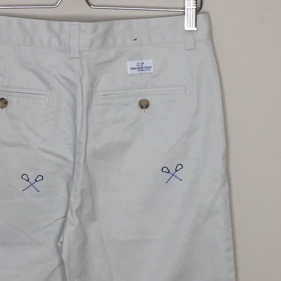 Vineyard Vines | Embroidered Lacrosse Khakis - Picture 5 of 8